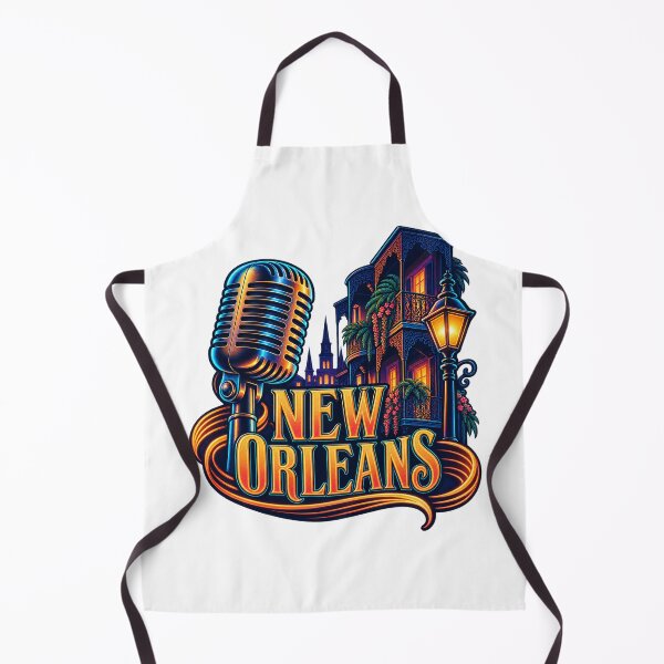 Item preview, New Orleans Blues Microphone and French Quarter Lights designed and sold by SAS-Designer.