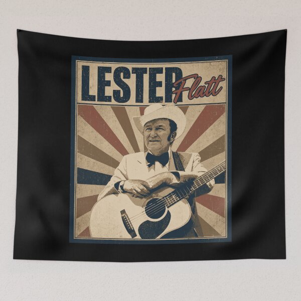 Item preview, Lester Flatt designed and sold by FloraPlantTees.