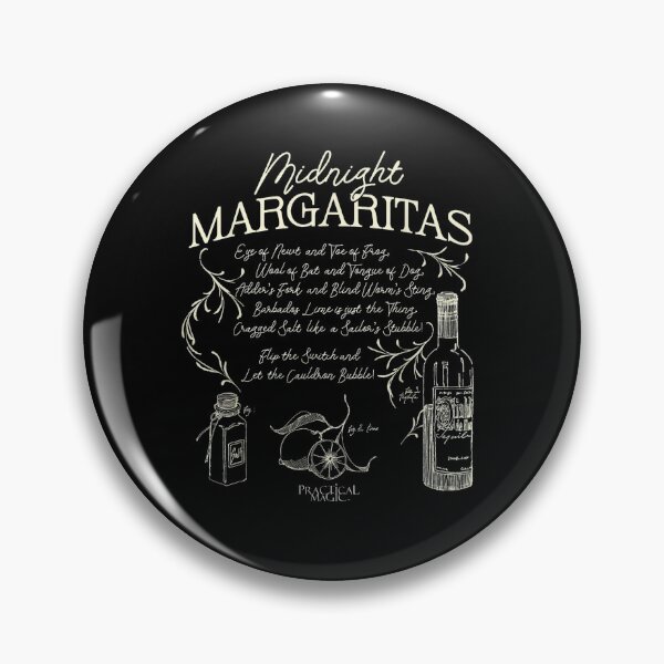 Item preview, Practical Magic Midnight Margaritas Recipe Movie Shirt designed and sold by MandrakeCreati.