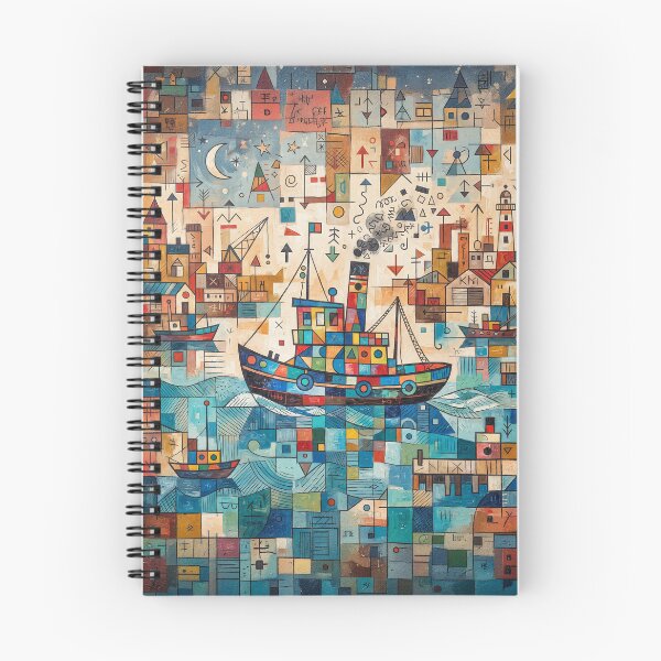 Item preview, Tug boat Abstract Art designed and sold by Home Decor Art.