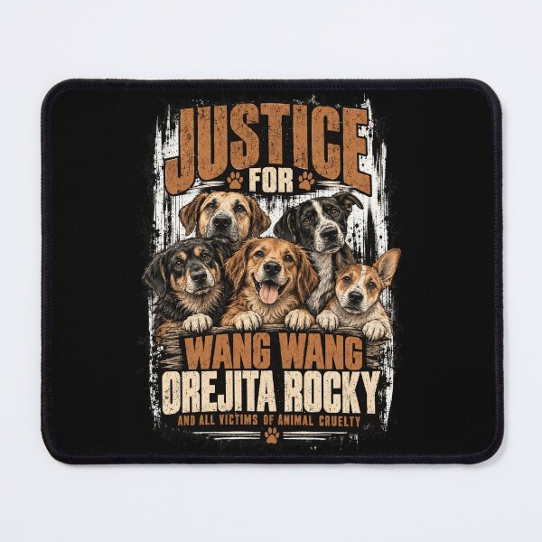 Item preview, Justice for Dogs Paw Print Animal Cruelty Awareness designed and sold by ROUX-ART.