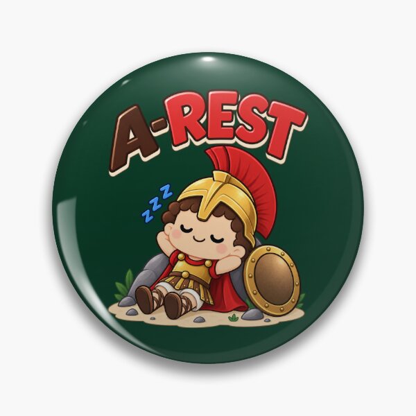Item preview, Ares A-REST Funny Greek Mythology Pun designed and sold by Enoch-creator.