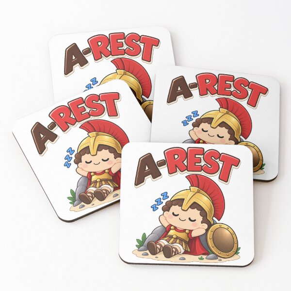 Item preview, Ares A-REST Funny Greek Mythology Pun designed and sold by PUNserious.