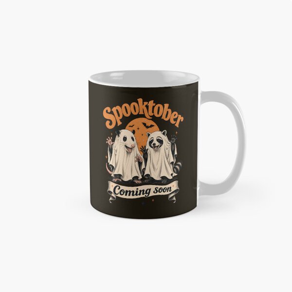 Item preview, Celebrating Spooktober with Raccoon and Opossum  designed and sold by ParadoxParadox.