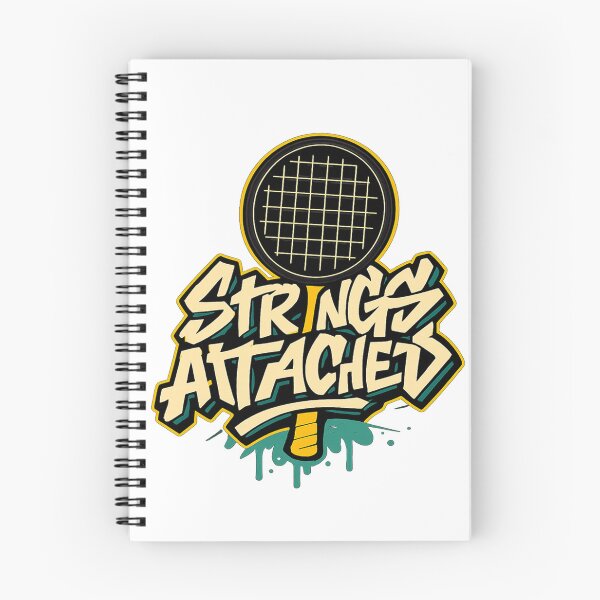Item preview, “Strings Attached – Badminton Graffiti Design” designed and sold by simplehcity.