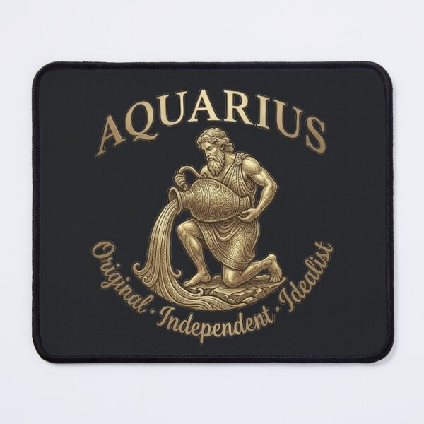 Item preview, Aquarius – Celestial Gold Collection designed and sold by The best online style shop.