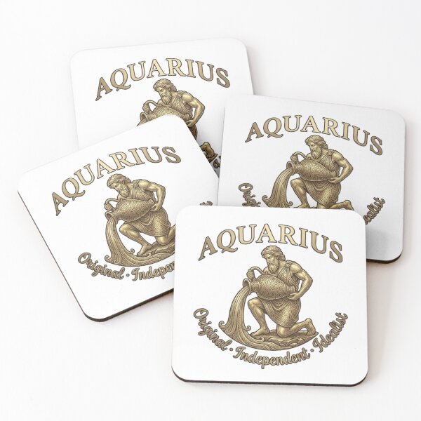 Item preview, Aquarius – Celestial Gold Collection designed and sold by The best online style shop.