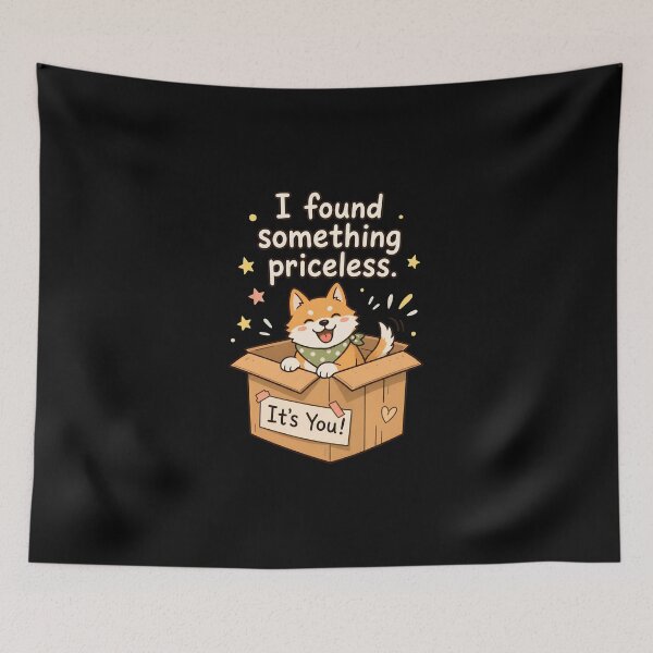 Item preview, Dog Found Priceless Treasure It's You Cute Chest designed and sold by Dmo3HarkoArt.