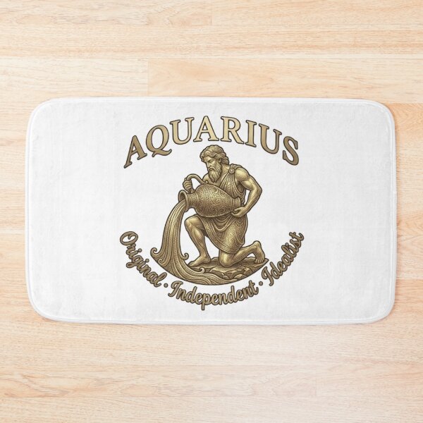 Item preview, Aquarius – Celestial Gold Collection designed and sold by The best online style shop.