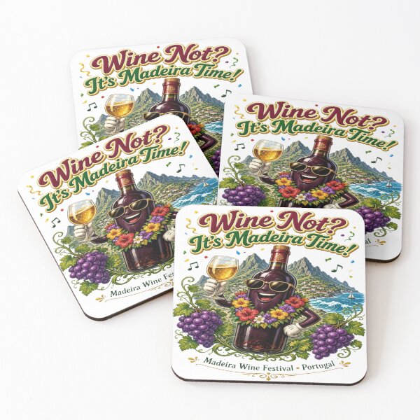 Item preview, Wine Not? It's Madeira Time! - Madeira Wine Festival Portugal T-Shirt designed and sold by Sushikidsntoddlers.