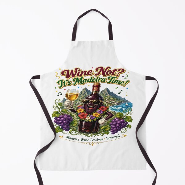 Artikelvorschau, Wine Not? It's Madeira Time! - Madeira Wine Festival Portugal T-Shirt entworfen und verkauft von Sushikidsntoddlers.