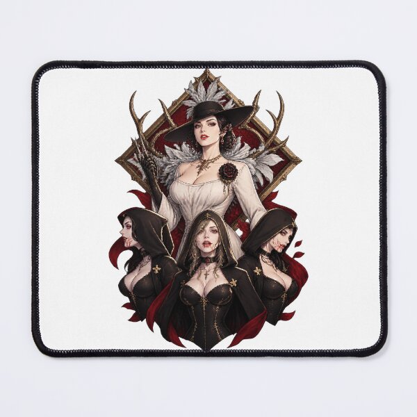 Item preview, Elegant and Mysterious House Dimitrescu Inspired Redesign Artwork designed and sold by X7Shop.