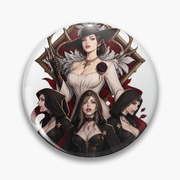Item preview, Elegant and Mysterious House Dimitrescu Inspired Redesign Artwork designed and sold by X7Shop.