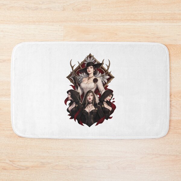 Item preview, Elegant and Mysterious House Dimitrescu Inspired Redesign Artwork designed and sold by X7Shop.