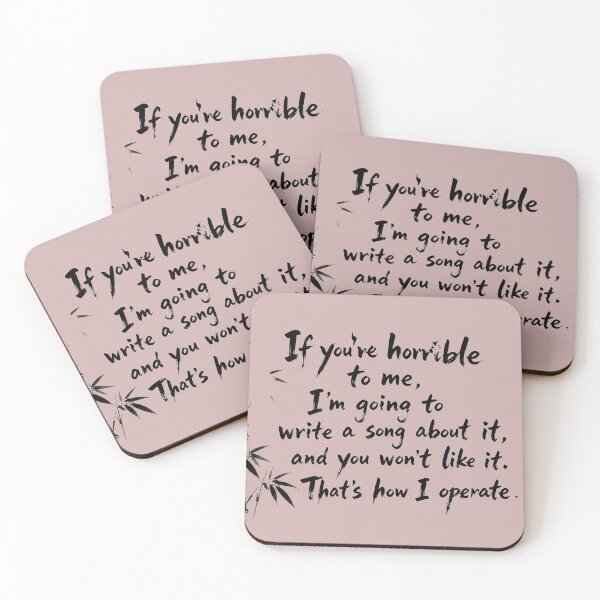 Item preview, That's How I Operate | Sarcastic Songwriter Bold Quote Graphic Design designed and sold by ManggaeJM.