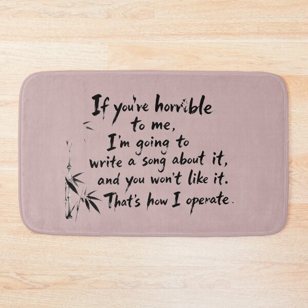 Item preview, That's How I Operate | Sarcastic Songwriter Bold Quote Graphic Design designed and sold by ManggaeJM.