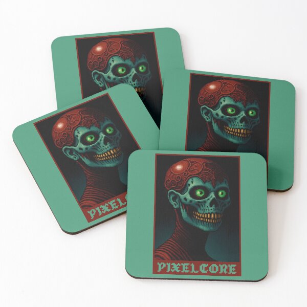 Item preview, Gothic Green Zombie Pixel Art {PIXELCORE} designed and sold by PIXELCORE-TEE.