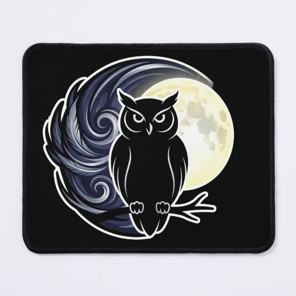 Item preview, Mystical Owl – Guardian of the Enchanted Night designed and sold by Animes23.