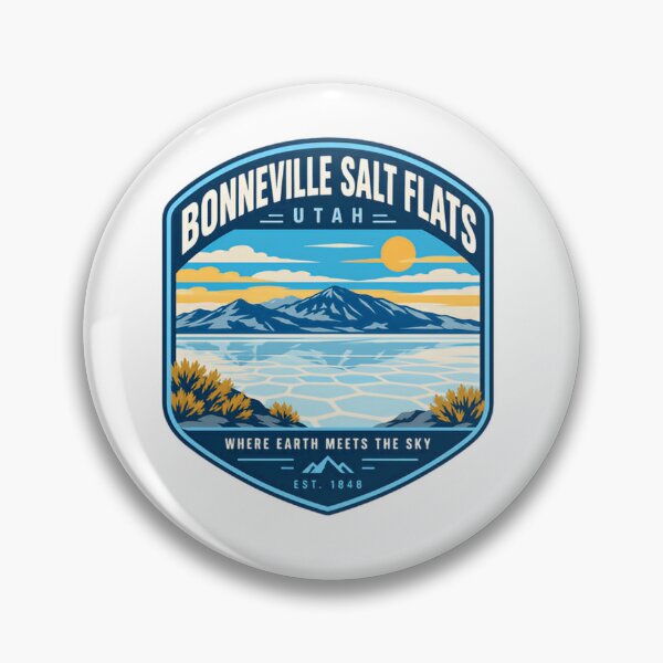 Item preview, Bonneville Salt Flats Utah Where Earth Meets The Sky Travel Explorer designed and sold by Simsimah26Parks.