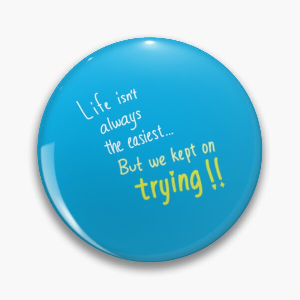 Item preview, Keep Trying! designed and sold by Chibi-Stickerz.