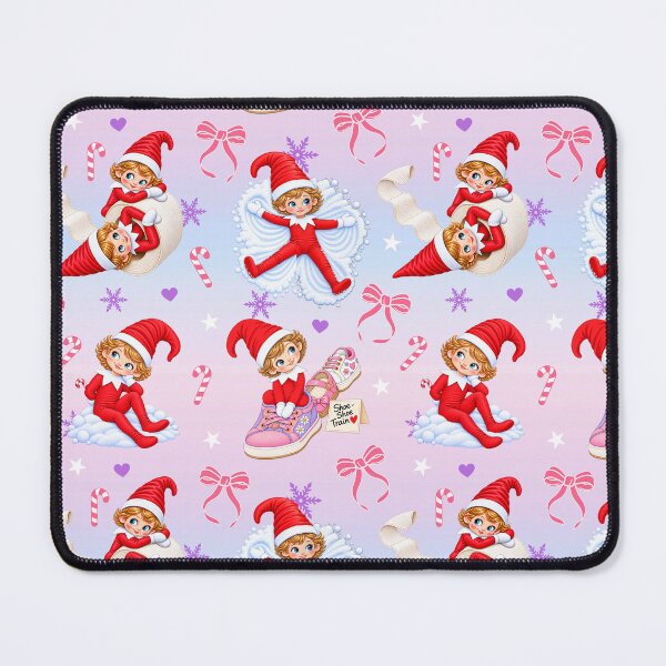 Item preview, Christmas Elves Pastel designed and sold by Pretty Things Online.