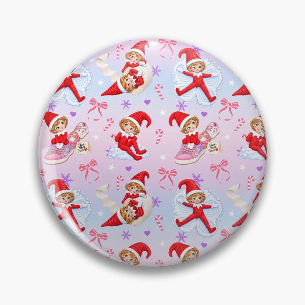 Item preview, Christmas Elves Pastel designed and sold by Pretty Things Online.