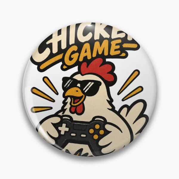 Item preview, Funny Chicken Game Design Featuring 'Don't Look At The Chicken' Quote designed and sold by BrattyCatty.