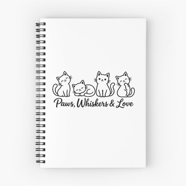 Item preview, Cute Cat Lover Design – Paws Whiskers & Love Cat Family designed and sold by TrendiKloset.