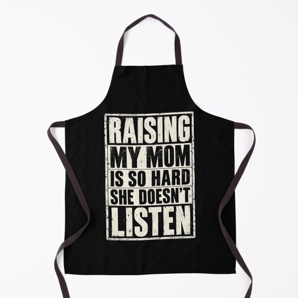 Item preview, raising my mom is so hard listen funny quote wall art designed and sold by ROUX-ART.