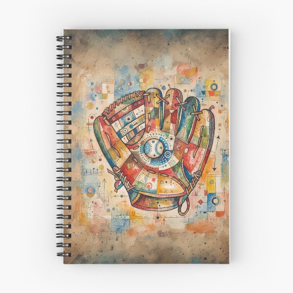 Item preview, Baseball Glove Abstract Art designed and sold by Home Decor Art.