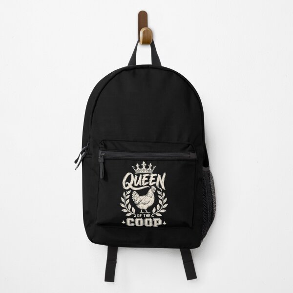 Item preview, Chicken Queen Vintage Farmhouse Poultry Crown Graphic designed and sold by ROUX-ART.