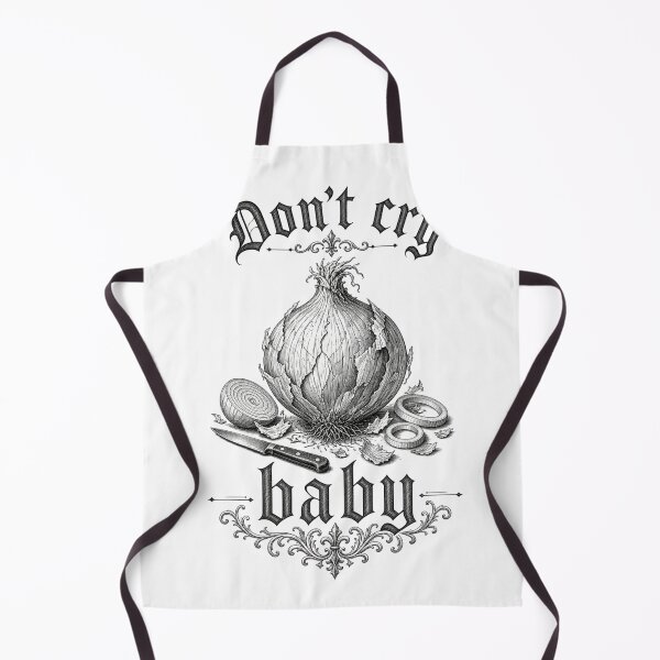 Item preview, Don't Cry Baby Onion Print designed and sold by lArtsCorner.