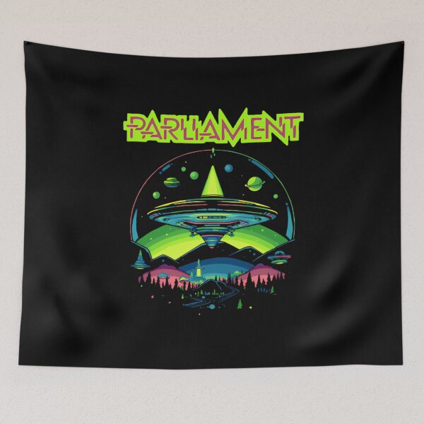 Item preview, Parliament Funkadelics Retro Mothership U.F.O Rock Funk Throwback designed and sold by wyattminardn.