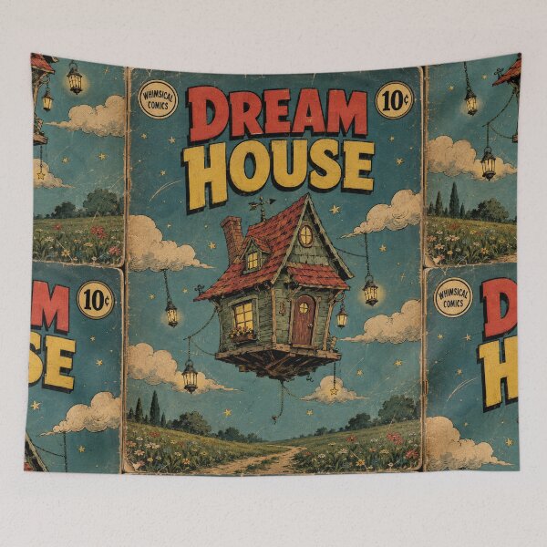Item preview, Casa flotante con estética caprichosa designed and sold by bapupa.