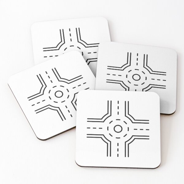 Item preview, Roundabout Road Line Icon designed and sold by VectorForge Studio.