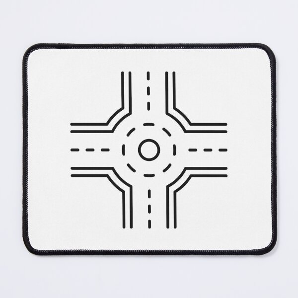 Item preview, Roundabout Road Line Icon designed and sold by VectorForge Studio.