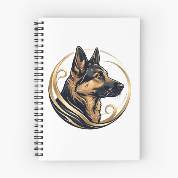 Item preview, Elegant German Shepherd Dog Logo and Emblem Vector Design - Luxury Pet Portrait Illustration designed and sold by Nubian Style.