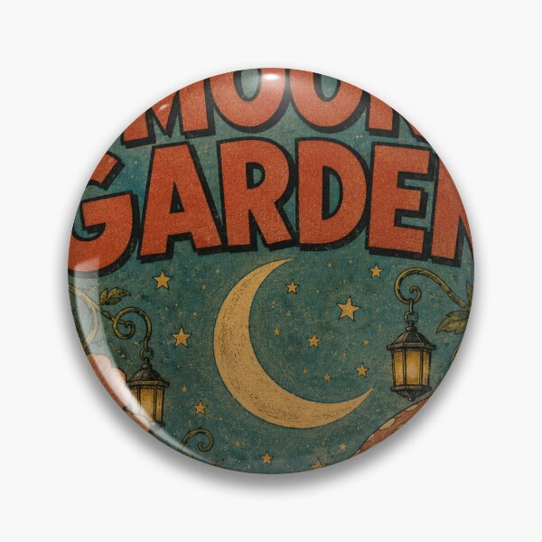 Item preview, Whimsical Aesthetic Moon Garden designed and sold by bapupa.