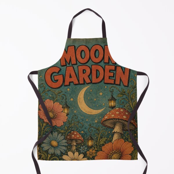 Item preview, Whimsical Aesthetic Moon Garden designed and sold by bapupa.