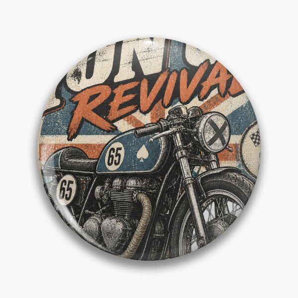 Artikelvorschau, Ton Up Revival London Motor Club entworfen und verkauft von the2oldboys.