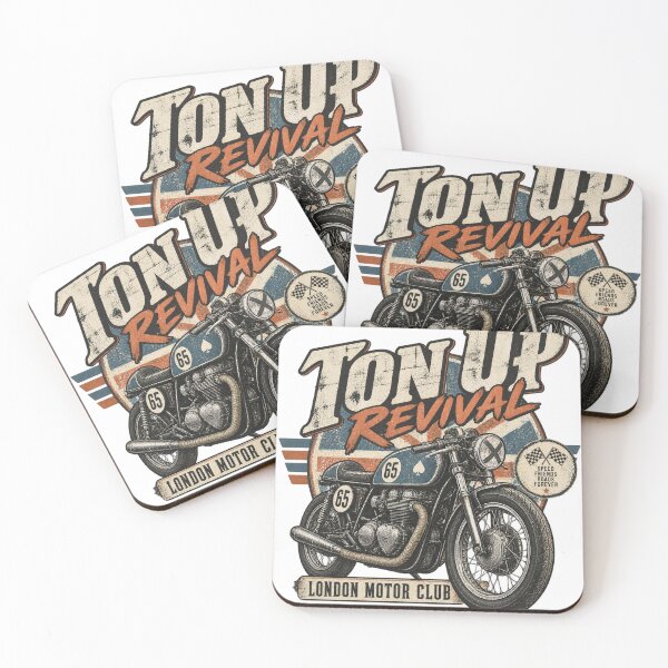 Item preview, Ton Up Revival London Motor Club designed and sold by the2oldboys.