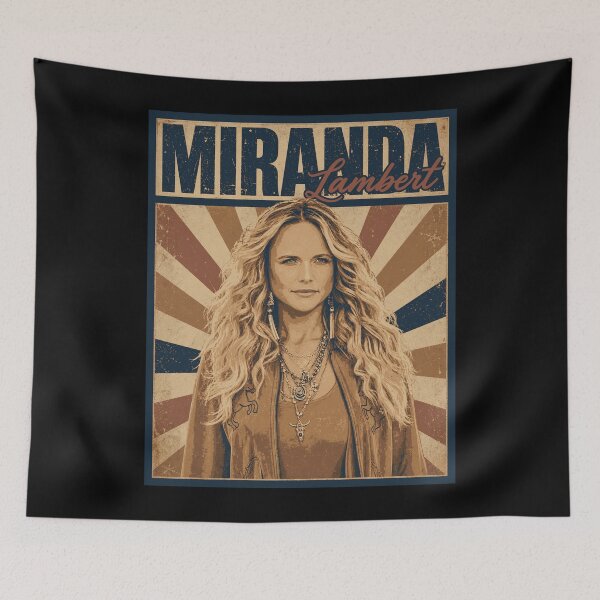 Aperçu de l'œuvre Miranda Lambert créée et vendue par FloraPlantTees.