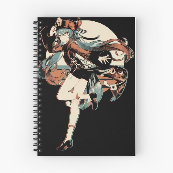 Item preview, Hu Tao Genshin Impact Retro Anime Gaming Streetwear Tee designed and sold by Senpaiwaves.