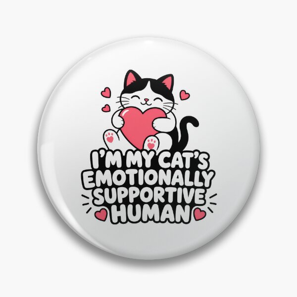 Item preview, My Cat's Emotionally Supportive Human Paw Print designed and sold by Dmo3HarkoArt.