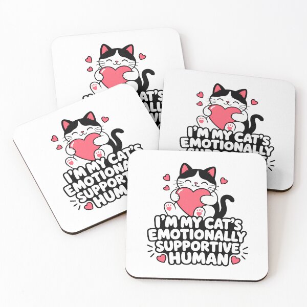 Item preview, My Cat's Emotionally Supportive Human Paw Print designed and sold by Dmo3HarkoArt.