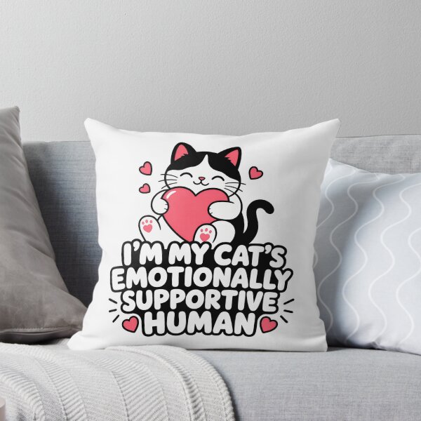 Item preview, My Cat's Emotionally Supportive Human Paw Print designed and sold by Dmo3HarkoArt.