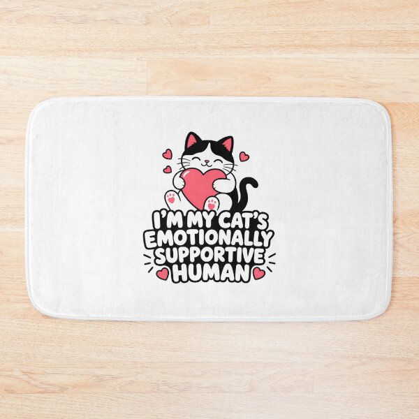 Item preview, My Cat's Emotionally Supportive Human Paw Print designed and sold by Dmo3HarkoArt.