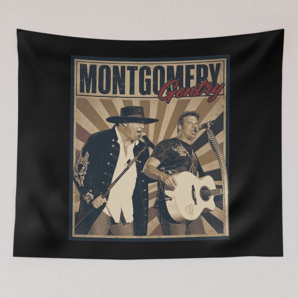 Aperçu de l'œuvre Gentry de Montgomery créée et vendue par FloraPlantTees.