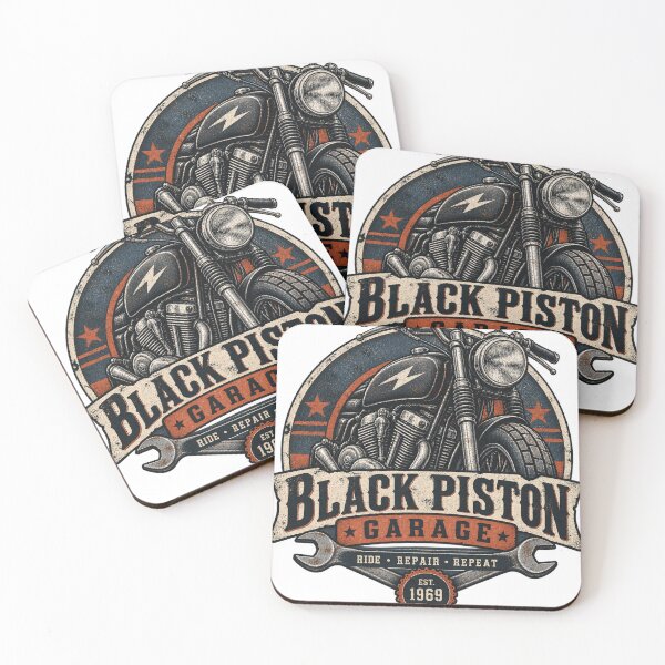 Item preview, Garaje Black Piston designed and sold by the2oldboys.