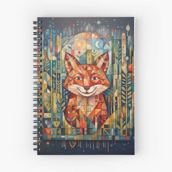 Item preview, Red Fox Abstract Art designed and sold by Home Decor Art.